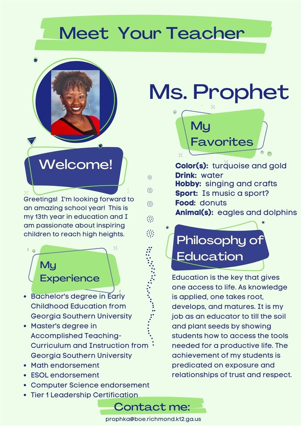 Teacher Profile